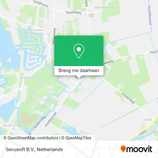 Secusoft B.V. kaart