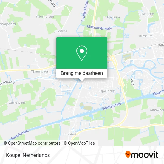 Koupe kaart