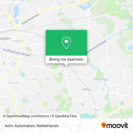 Adm Automaten kaart