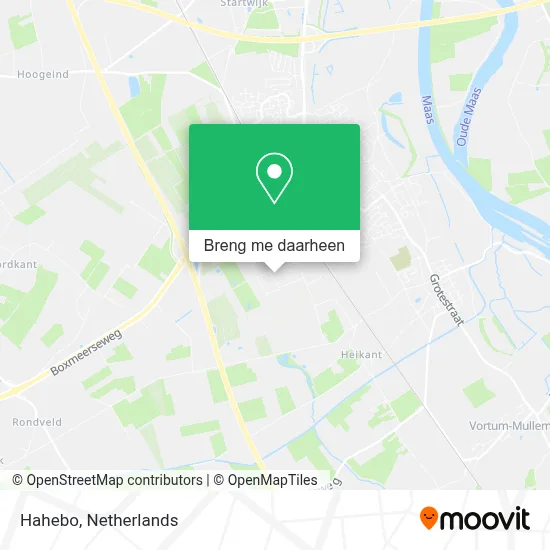 Hahebo kaart