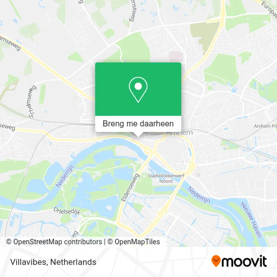 Villavibes kaart