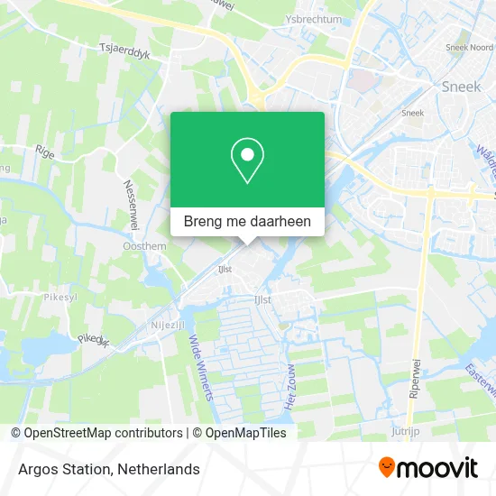 Argos Station kaart