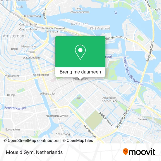 Mousid Gym kaart