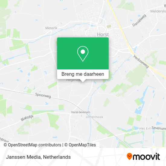 Janssen Media kaart