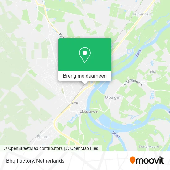 Bbq Factory kaart