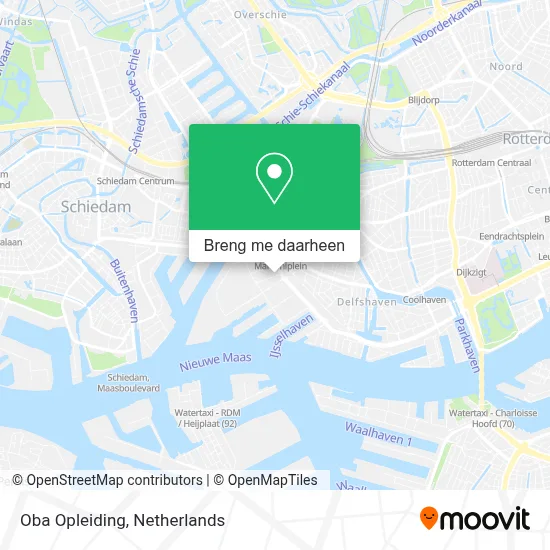 Oba Opleiding kaart