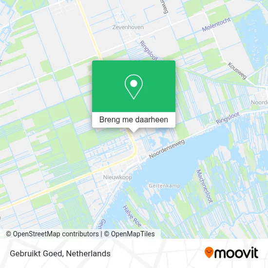 Gebruikt Goed kaart