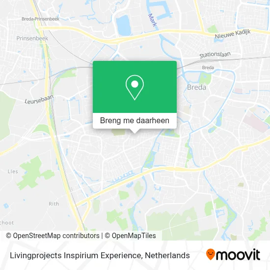 Livingprojects Inspirium Experience kaart