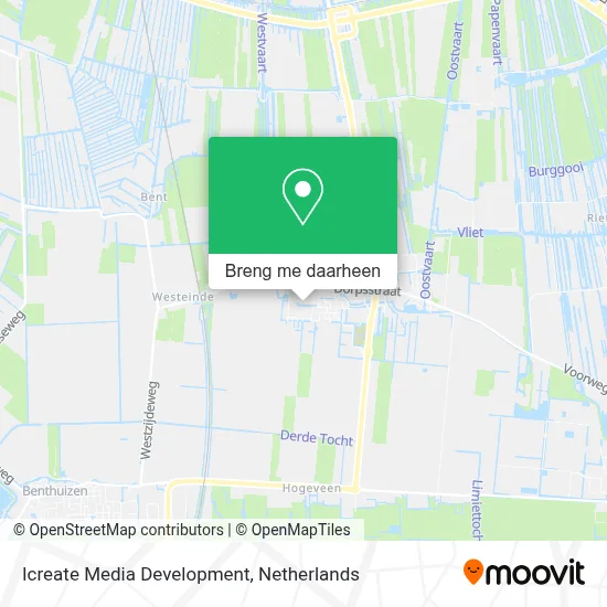 Icreate Media Development kaart