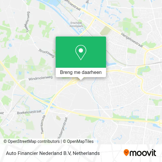 Auto Financier Nederland B.V kaart