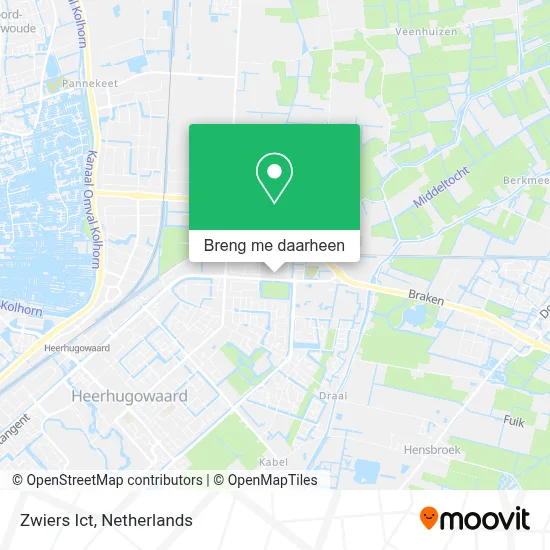 Zwiers Ict kaart