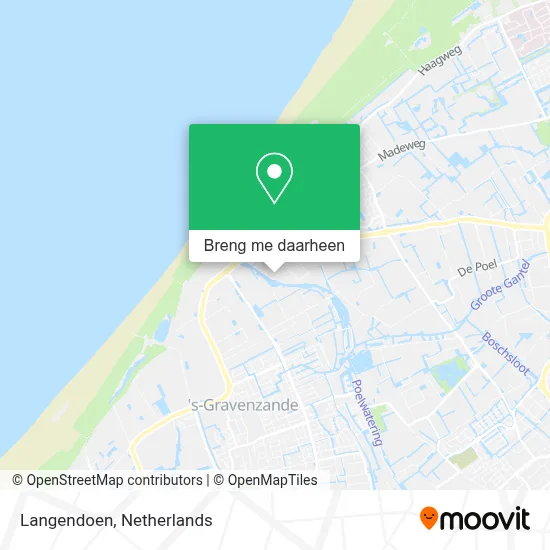 Langendoen kaart