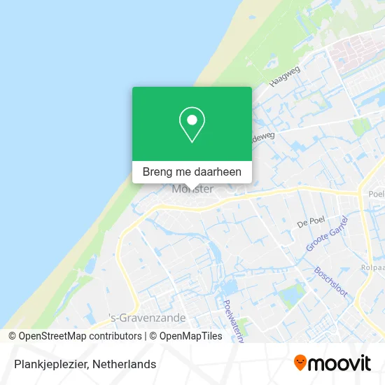 Plankjeplezier kaart
