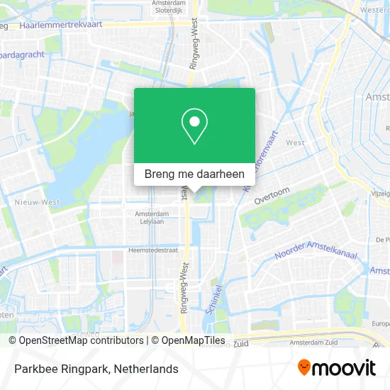 Parkbee Ringpark kaart