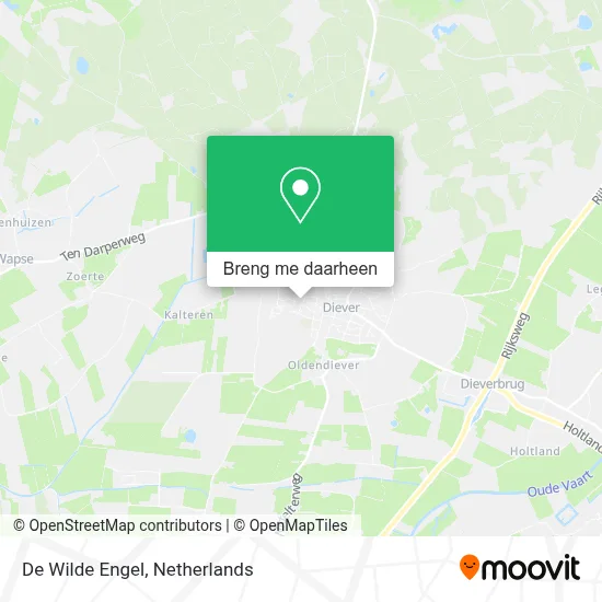 De Wilde Engel kaart