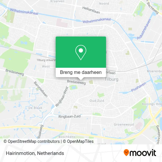 Hairinmotion kaart