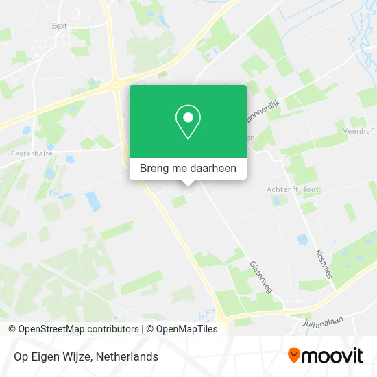Op Eigen Wijze kaart