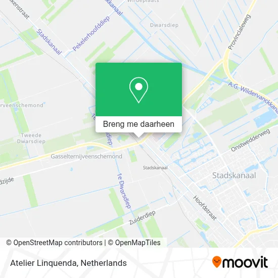 Atelier Linquenda kaart