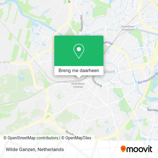 Wilde Ganzen kaart