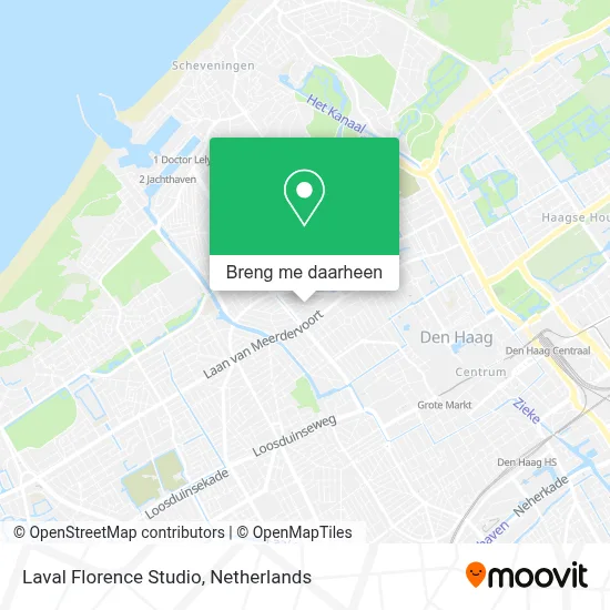 Laval Florence Studio kaart