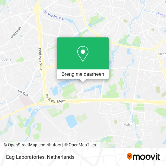 Eag Laboratories kaart