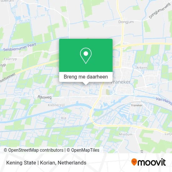 Kening State | Korian kaart