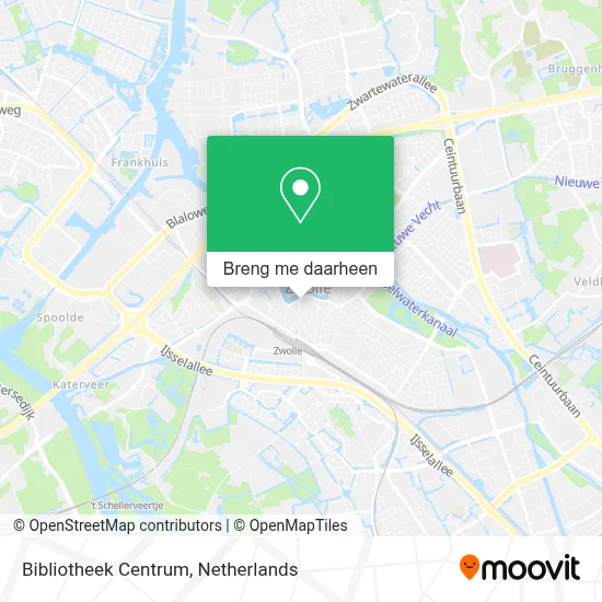 Bibliotheek Centrum kaart