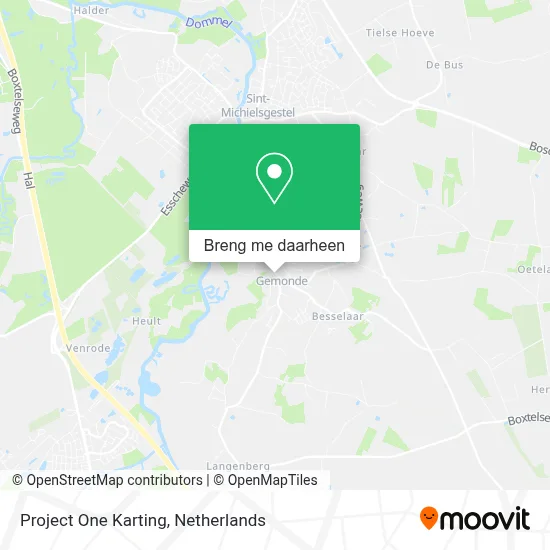 Project One Karting kaart
