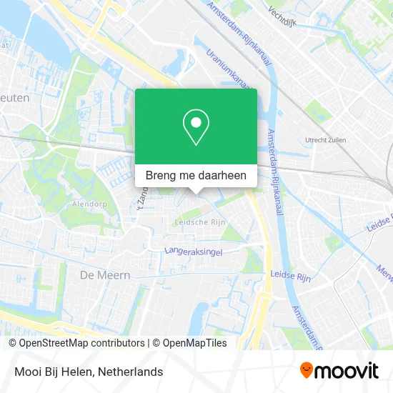 Mooi Bij Helen kaart