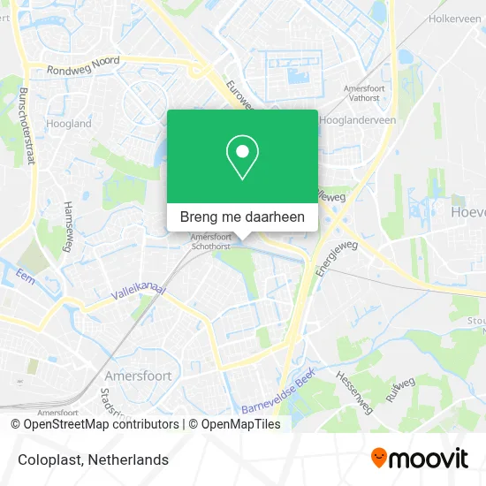 Coloplast kaart