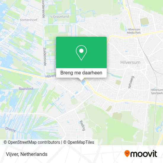 Vijver kaart