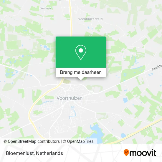Bloemenlust kaart
