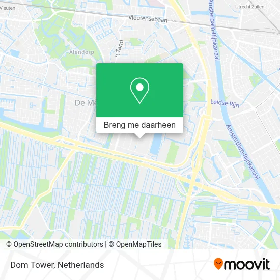 Dom Tower kaart