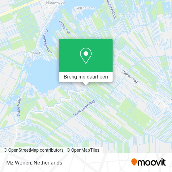 Mz Wonen kaart