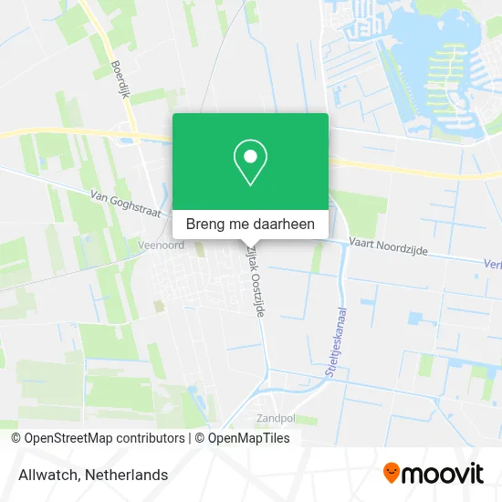 Allwatch kaart