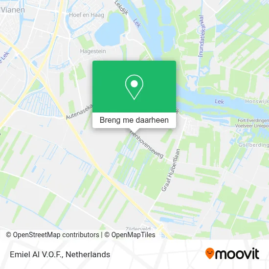 Emiel Al V.O.F. kaart