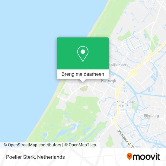 Poelier Sterk kaart