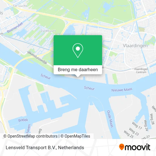 Lensveld Transport B.V. kaart