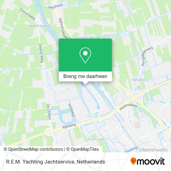 R.E.M. Yachting Jachtservice kaart