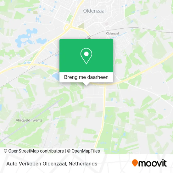 Auto Verkopen Oldenzaal kaart