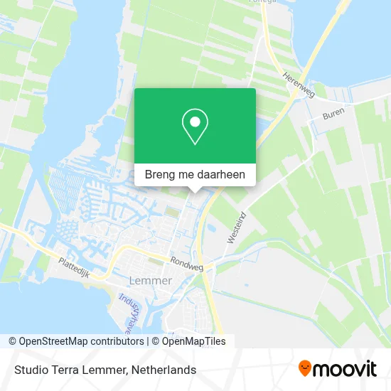 Studio Terra Lemmer kaart
