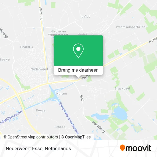 Nederweert Esso kaart