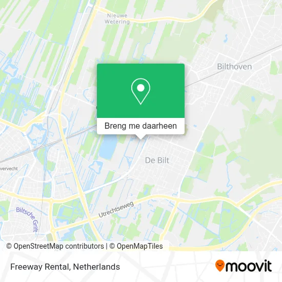 Freeway Rental kaart