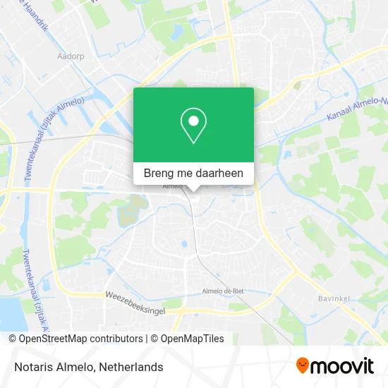 Notaris Almelo kaart