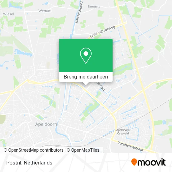 Postnl kaart