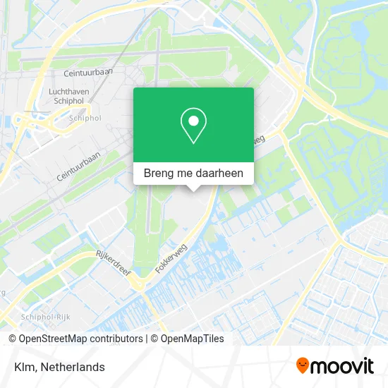 Klm kaart