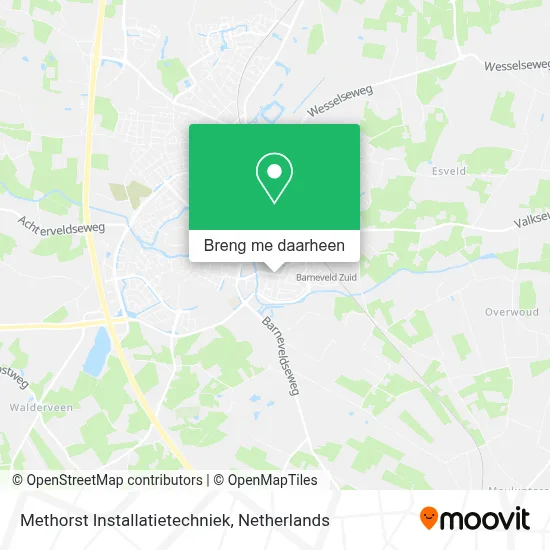 Methorst Installatietechniek kaart
