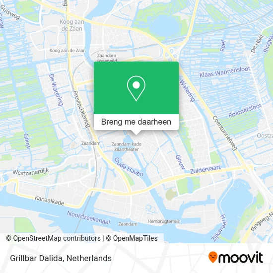 Grillbar Dalida kaart