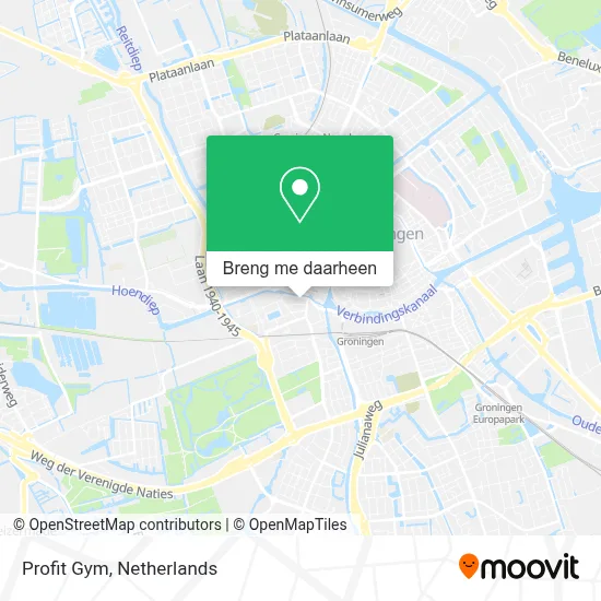 Profit Gym kaart