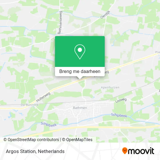 Argos Station kaart